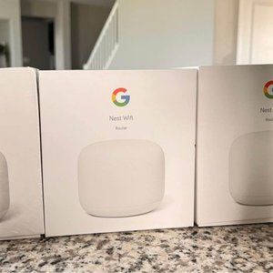Google Nest Wifi Routers (x3) Used Like New